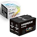 TG Imaging Compatible Toner Cartridge Replacement for 952XL 952 High Yield for Office Jet 7740 8720 7720 8710 7720 Inkjet Printer (2xBlack)