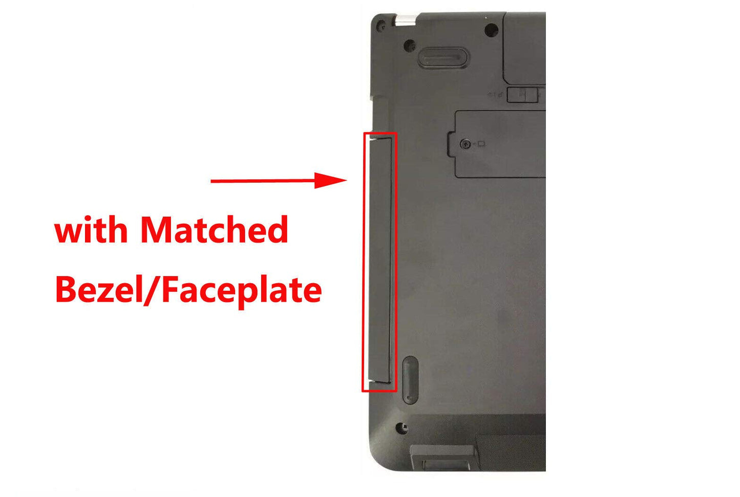 2nd HDD SSD Hard Drive Optical Frame Caddy Tray for Lenovo ThinkPad E540 E531 only with Bezel Front Panel Faceplate Metal Bracket Holder