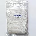 ECRAB Zip Ties 4 Inch 1000 Pack, Small Clear White Cable Ties Indoor and Outdoor Nylon Self-Locking Wire Ties
