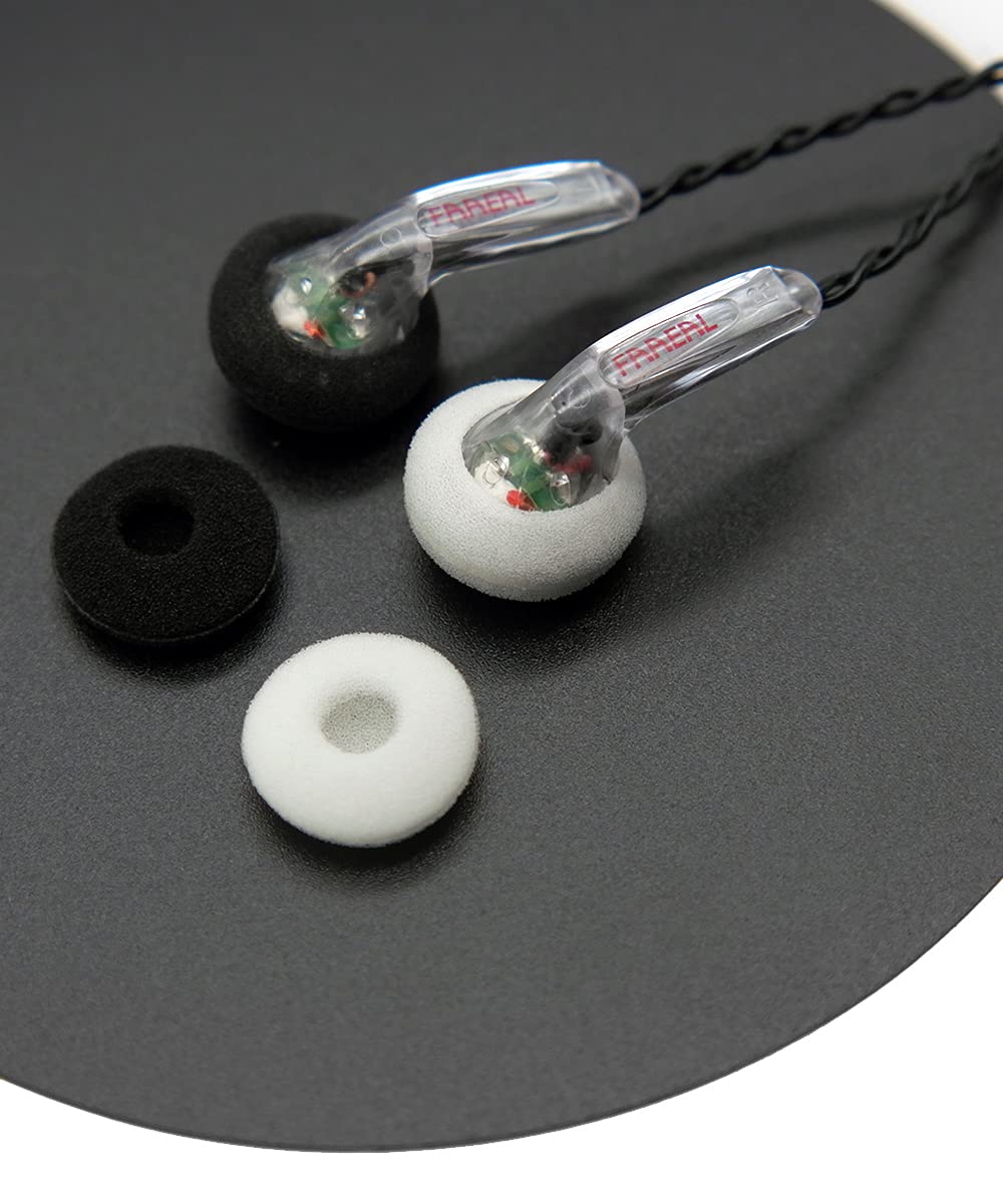 FAAEAL 15 Pairs Replacement Ear Tips for Ear Buds Headsets Earphones Accessories,Soft Foam Earbuds Eartips,Earpads Ear Bud Pad Cushions Replace Sponge