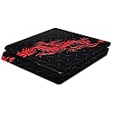 MightySkins Skin Compatible with Sony PS4 Slim Console - Red Dragon | Protective, Durable, and Unique Vinyl Decal wrap Cover | Easy to Apply, Remove