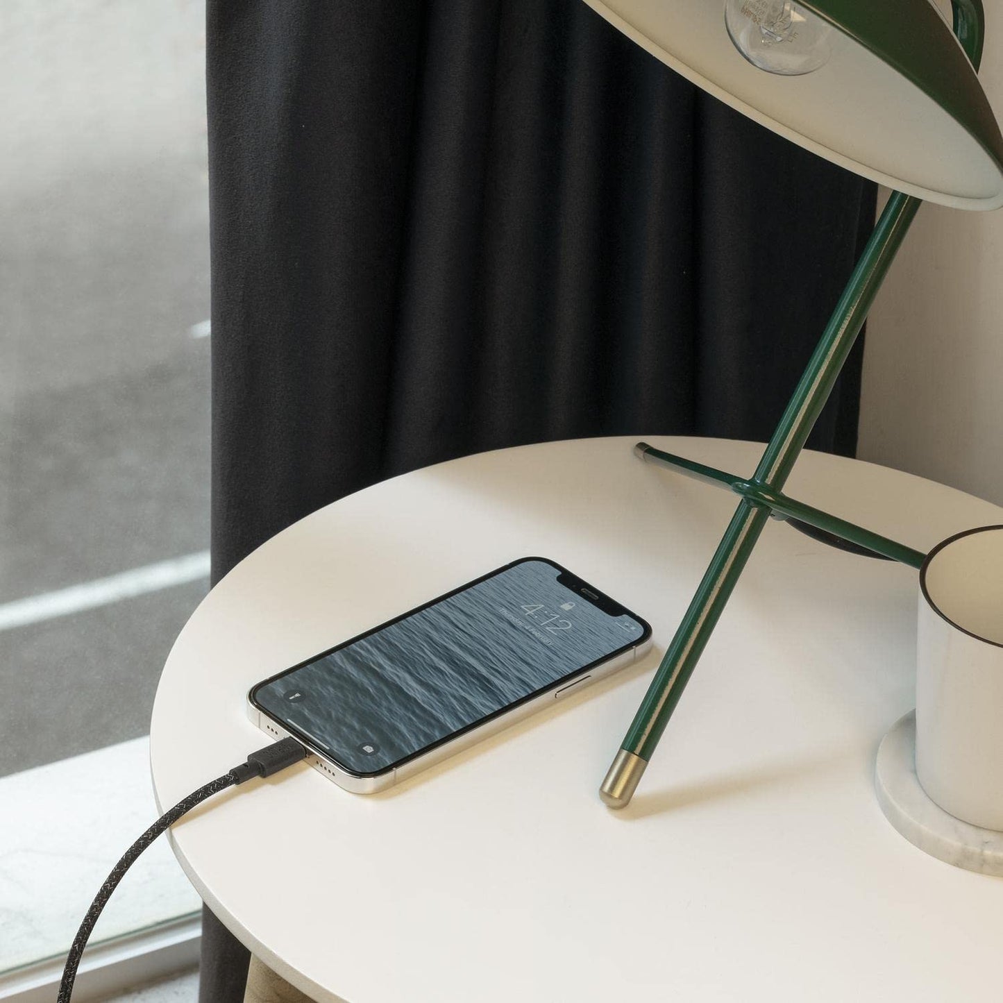 Native Union Belt Charge/Sync XL Lightning Cable 10ft Cosmo (Black) Charge/Sync Cables