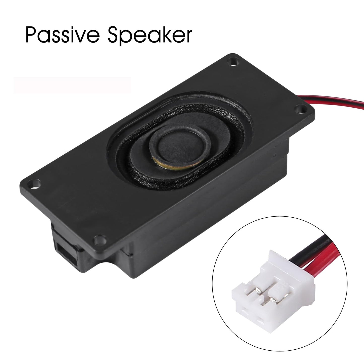 4Pcs Audio Speaker 5 Watt 8 Ohm Speaker 8ohm 5W Loundspeaker JST-PH2.0 Interface Speaker for Small Electronic Projects Advertising Machines LCD TV