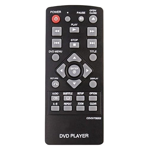 New LG Brand DVD Remote Control for All LG Brand DVD Player, USA Quick