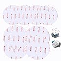 Suction Cup Double Sided Adhesive Pad 8PACK Mount Disk Hook Dashboard Sticky Pads for GPS Phone Car Dash Windshield Shower Replacement Mounting Heavy