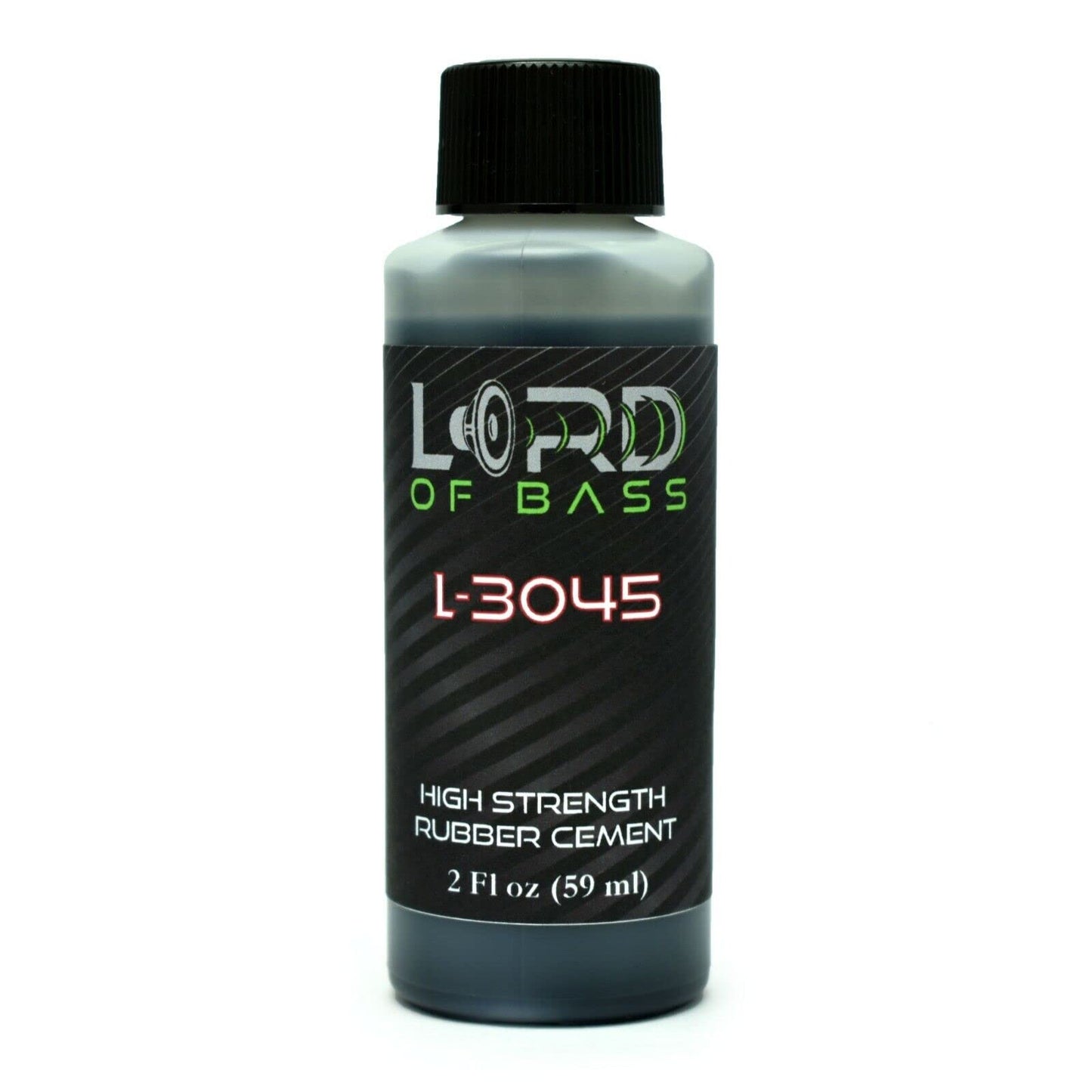 Lord of Bass 2oz Black Rubber Adhesive Speaker Repair Glue