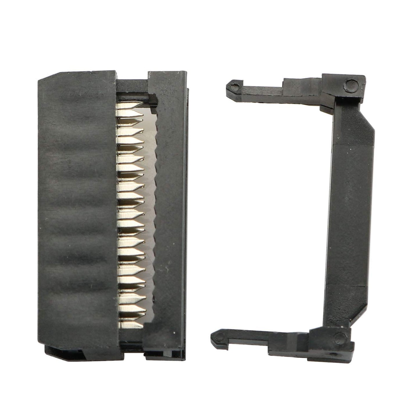 Tegg 25PCS FC-16P IDC Socket Connector Female 2x8 Pin Female Header Rectangular Connector Adapter 2.54mm Pitch for AWG Flat Cable