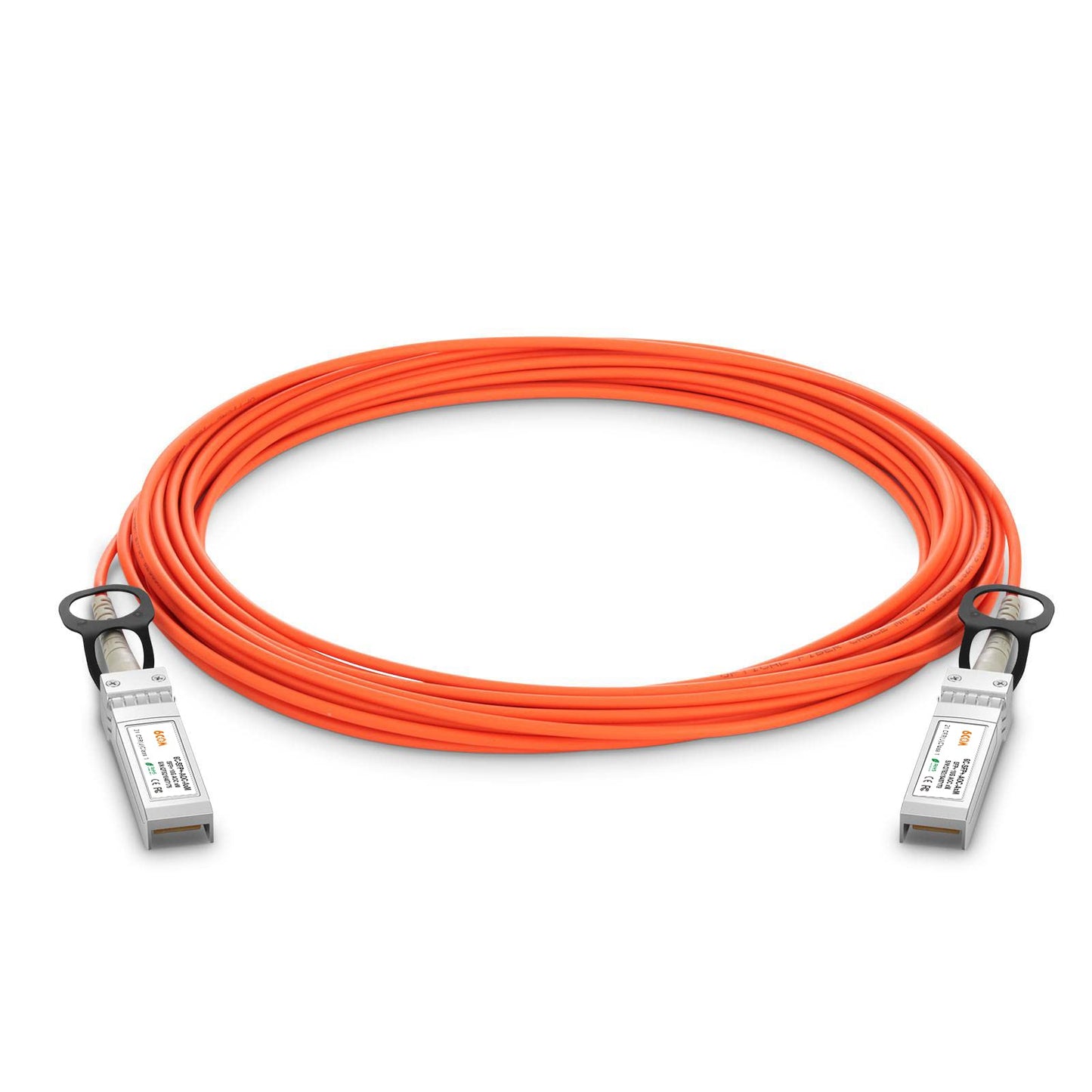 6COMGIGA 10G SFP+ AOC Cable 10GBASE Active Optical SFP Cable Compatible with Cisco SFP-10G-AOC5M, Ubiquiti UniFi, D-Link, Supermicro, Netgear