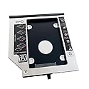 DY-tech 2nd HDD SSD Hard Drive Caddy Frame Tray for Lenovo Thinkpad T400 T410s T420s T430s T500 W500 x200 x201 x220 UltraBase