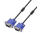 ENUODA Blue VGA Cable 15 Pin Male to Male Plug Computer Monitor Cable Wire Cord?4.9 Feet