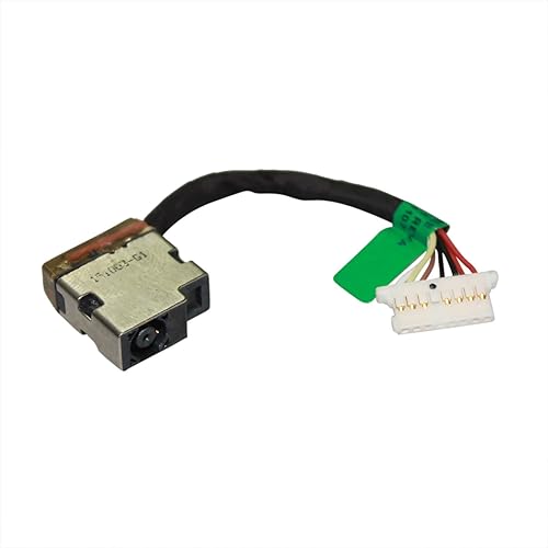 New Ac Dc-in Power Jack w/Cable Harness Connector Socket Replacement for HP Envy m6-w000 x 360 M6-w010dx M6-w011dx M6-w014dx M6-w015dx