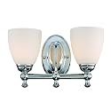 Hampton Bayhampton Bay 2-Light Polished Chrome Vanity Light">Hampton Bay 2-Light Polished Chrome Vanity Light