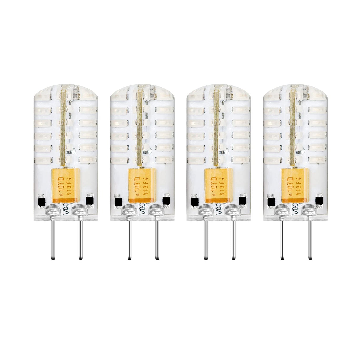 TZHILAN Green G4 LED Light Bulb 12V AC/DC 2W 48×3014 SMD 20W Halogen Bulb Equivalent, Capsule Spotlight Lamps for Landscape Holiday Decoration