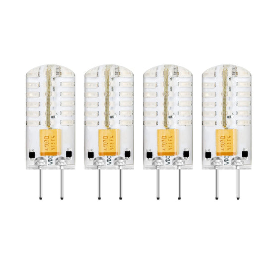TZHILAN Green G4 LED Light Bulb 12V AC/DC 2W 48×3014 SMD 20W Halogen Bulb Equivalent, Capsule Spotlight Lamps for Landscape Holiday Decoration