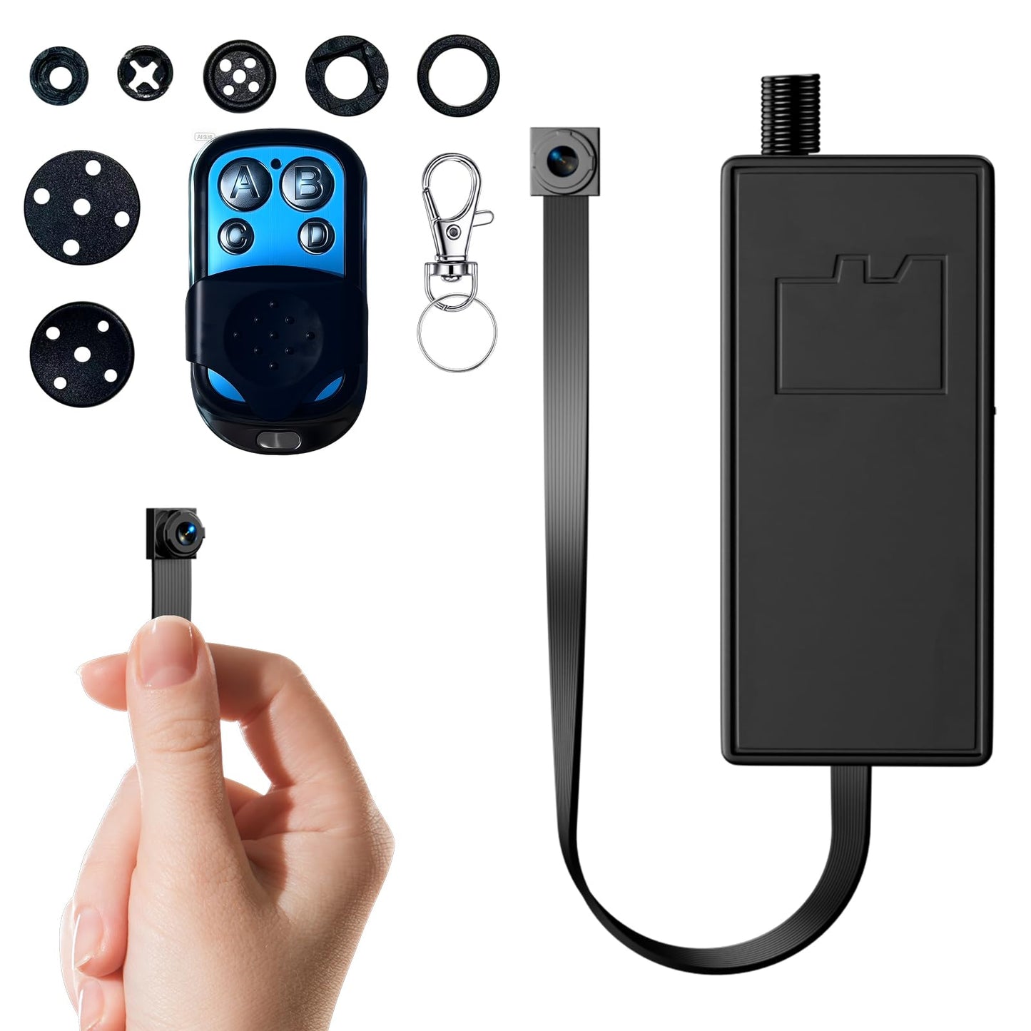 DuboCam Mini Camera DIY Module - Full HD 1080P Tiny Video Cameras - Small Security Cam for Home & Nanny Use - No WiFi Needed