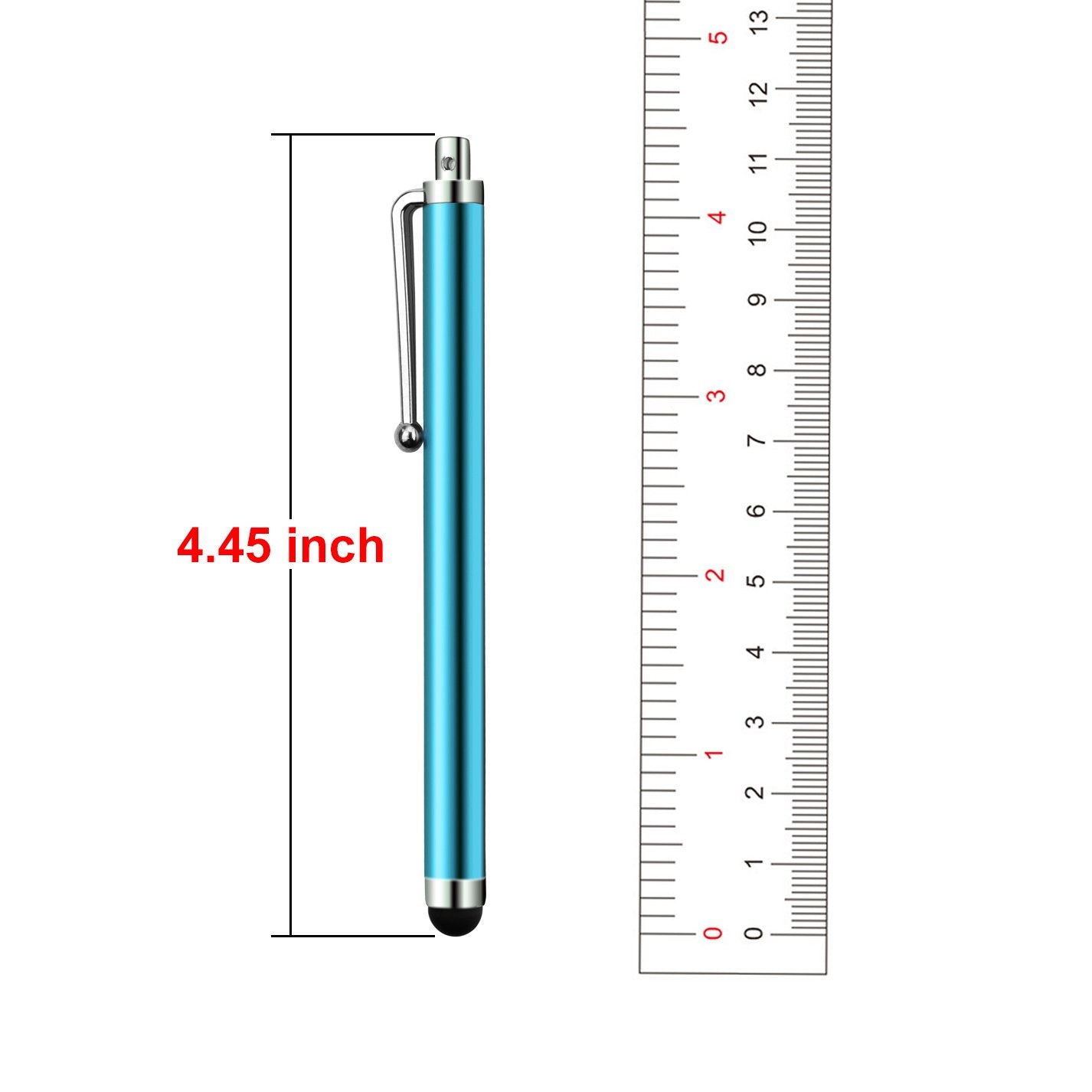 LIBERRWAY Stylus Pens for Touch Screens, Universal Touch Screen Stylus for iPad iPhone Samsung (10 Pack)