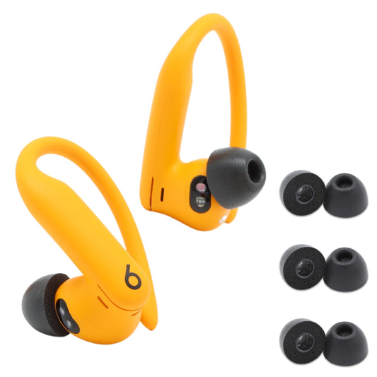 Comply TW-400-C | Memory Foam Replacement Earbud Tips for Powerbeats Pro 2, Technics EAH-AZ80 & More | Ultimate Comfort, Secure Fit, Superior Noise