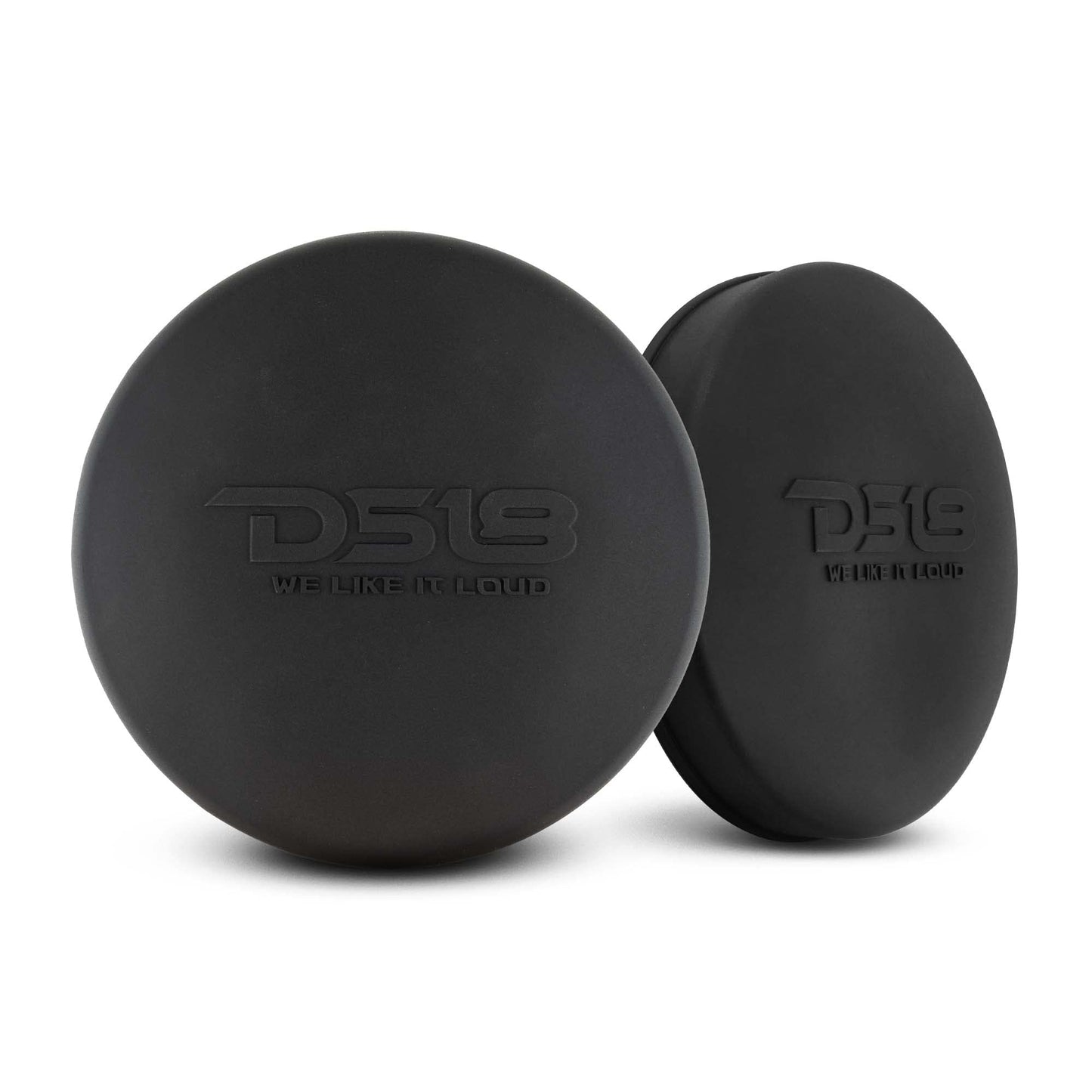 DS18 Hydro CS-6/BK 6.5" Silicone Marine Speaker Cover - Water, Dust and UV Rays Protection - Compatible with Tower Speakers - Great Durability