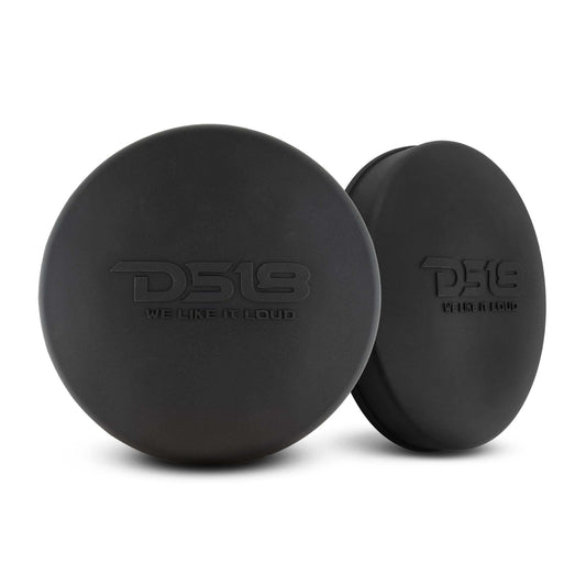 DS18 Hydro CS-6/BK 6.5" Silicone Marine Speaker Cover - Water, Dust and UV Rays Protection - Compatible with Tower Speakers - Great Durability