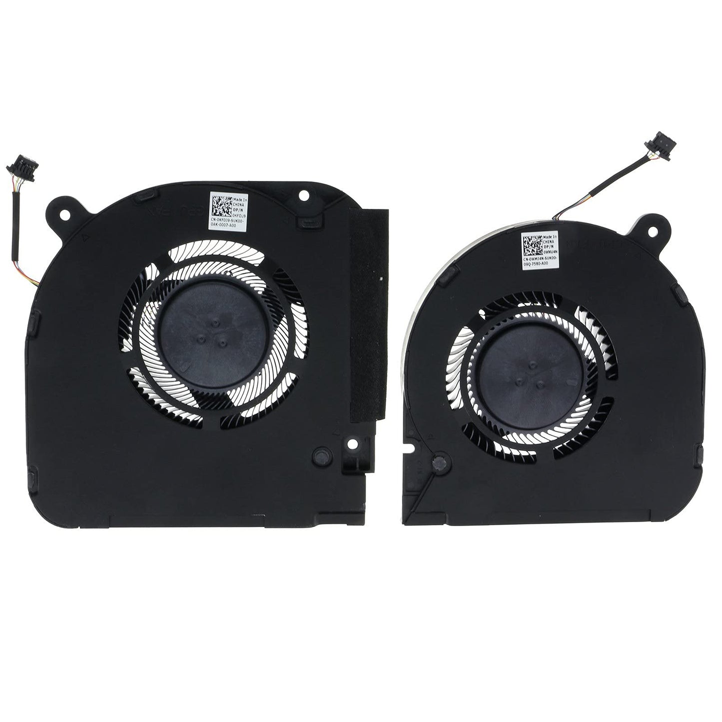CPU+GPU Cooling Fan for Dell G7 17 7700 2020 DC 12V 0WMJ4N 0KFDJ9