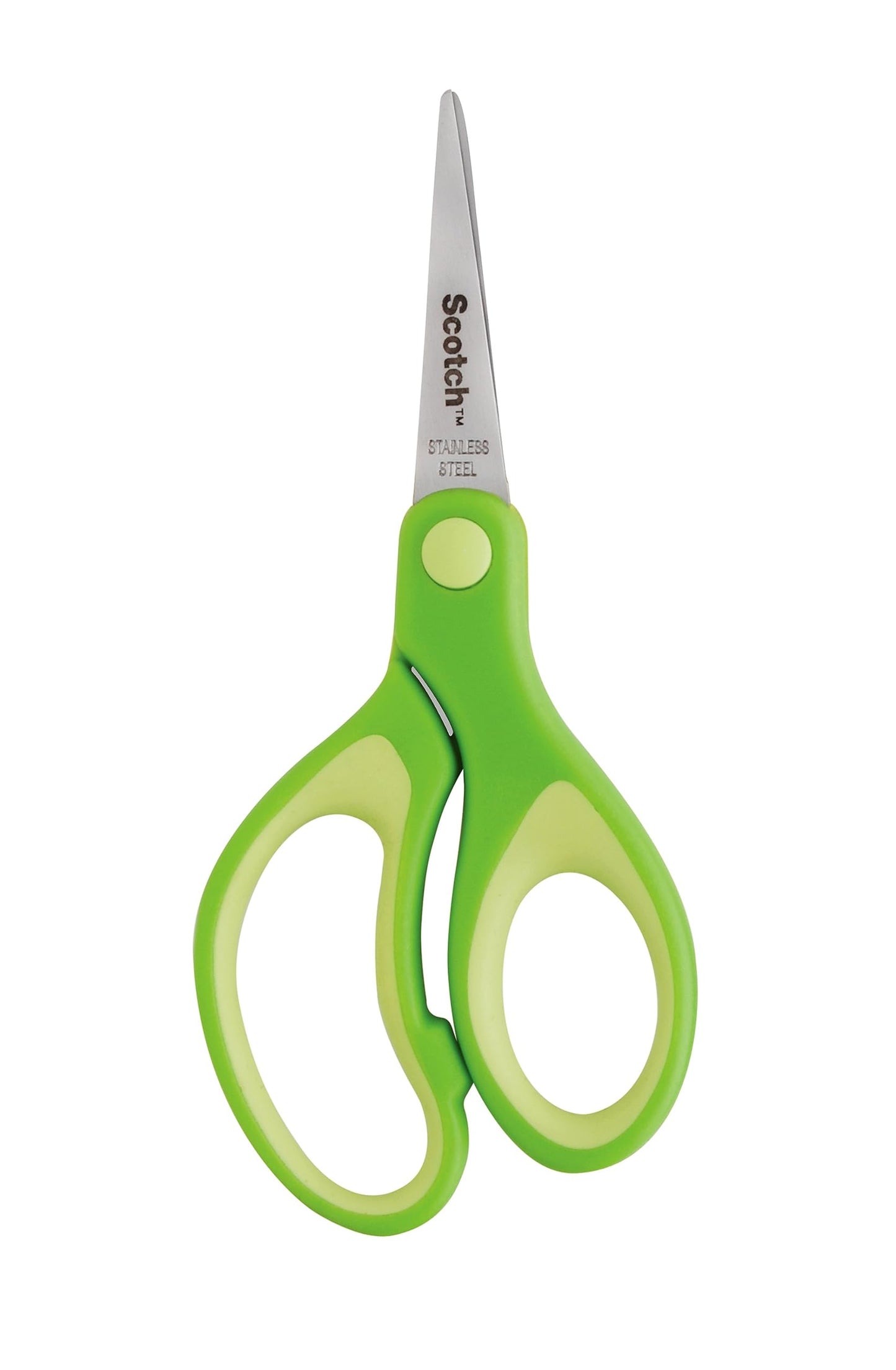 Scotch Kids Pointed Tip Scissors with Soft Touch, 5 Inches (1442P) (Colors may vary)