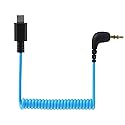 JCMOYUTY Mic Adapter for DJI MIC 1, MIC 2 MIC2 Wireless Microphone to iPhone 15/15 Pro Max, Samsung, Android Smartphone USB C to 3.5mm TRS OTG Audio