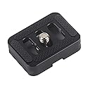 Acouto Mini Quick Release Plate Camera Mount Tackle for TY-C10 T005 / T-025 Ball Head, Aluminium Alloy Photography Accessory