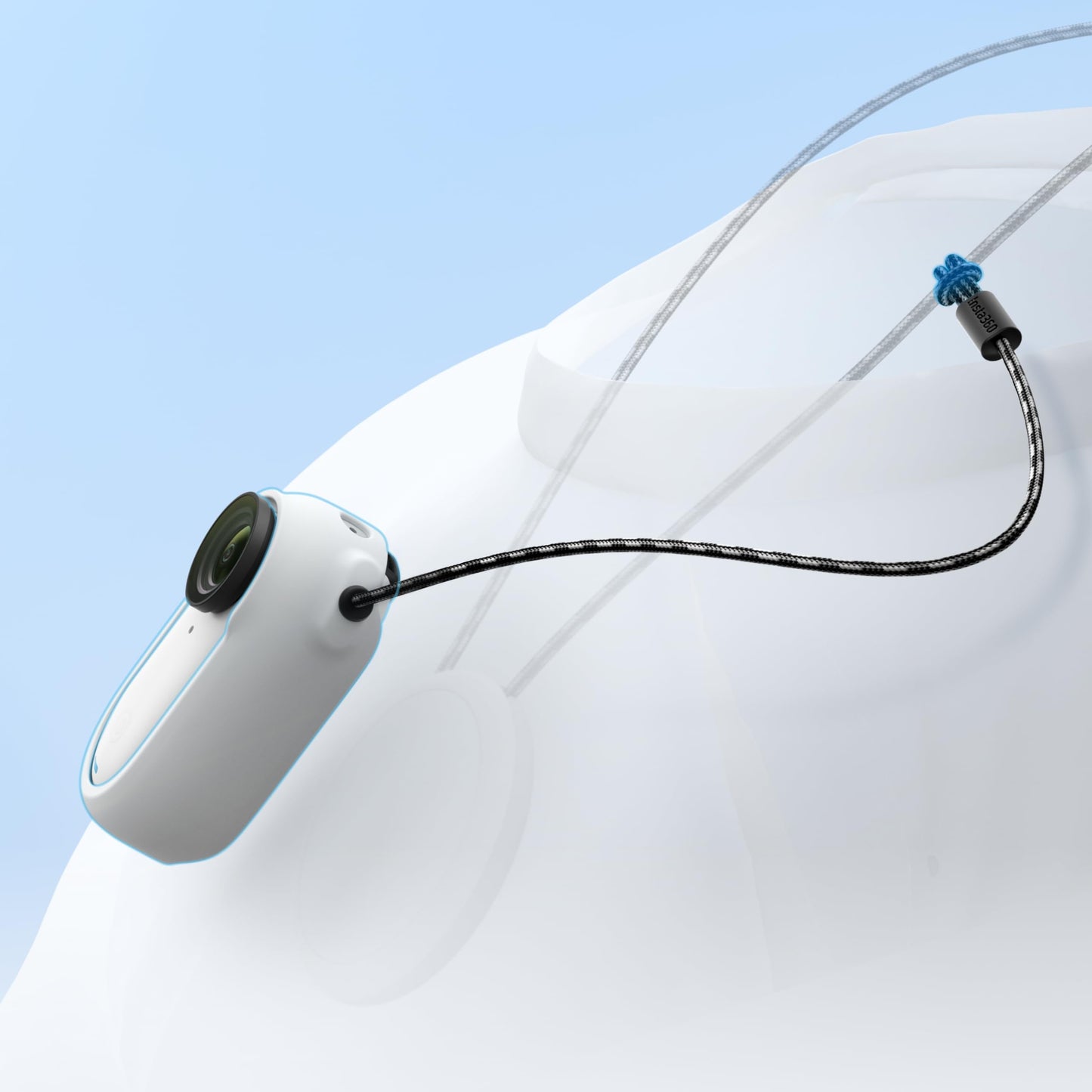 INSTA360 Magnet Pendant Safety Cord for GO 3/3S Action Camera, White