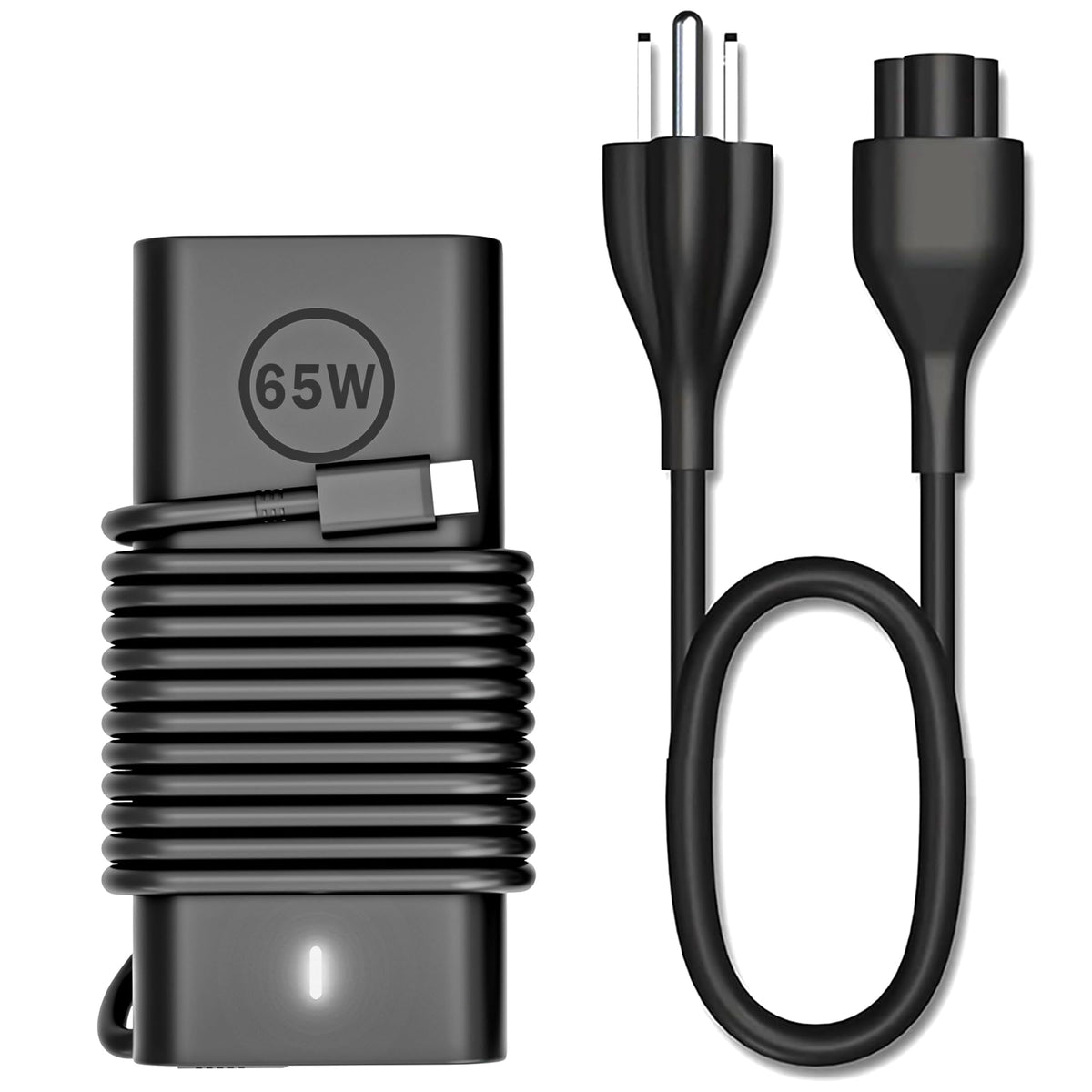 TUXIFPKU 65W USB C Laptop Charger for Dell Latitude Inspiron XPS Type C