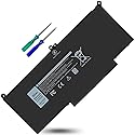 ESTENGPRO 7480 7490 F3YGT Laptop Battery Replacement for Dell Latitude 7280 7390 7380 7290 7480 7490 P29S002 P73G002 Series DM3WC DM6WC KG7VF P73G