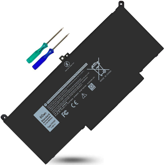 ESTENGPRO 7480 7490 F3YGT Laptop Battery Replacement for Dell Latitude 7280 7390 7380 7290 7480 7490 P29S002 P73G002 Series DM3WC DM6WC KG7VF P73G