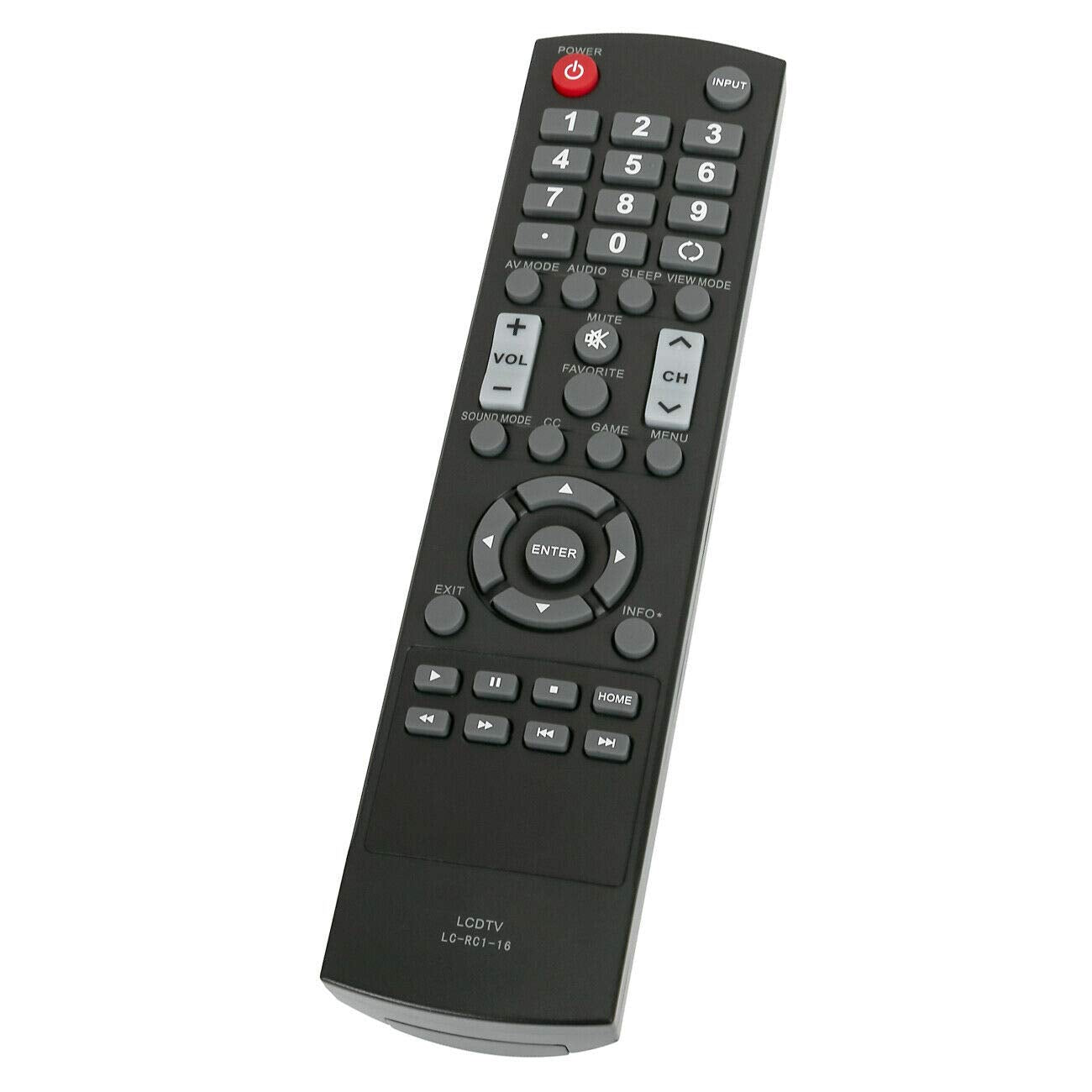 New LC-RC1-16 Remote Control for Sharp LCD LED HDTV TV LC-32LB370 LC-32LB480U