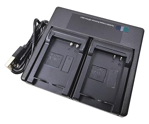 Dual USB Battery Charger for Nikon EN-EL23 ENEL23 MH-67 MH-67P Coolpix B700 P600 P610S S810C P900 P900S Digital Camera
