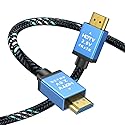 ELECTCOM PRO 4K High Speed HDMI Cable, Aluminum Shell & Braided Nylon & Gold Connectors, 4K@60Hz UHD HDR HDMI 2.0 Cable - 6 Feet