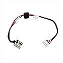 GinTai DC Power Jack with Cable Socket Plug Connector Port Replacement for Toshiba Satellite P755-S5261 P755-S5262 P755-S5263 P755-S5268 P755-S5269