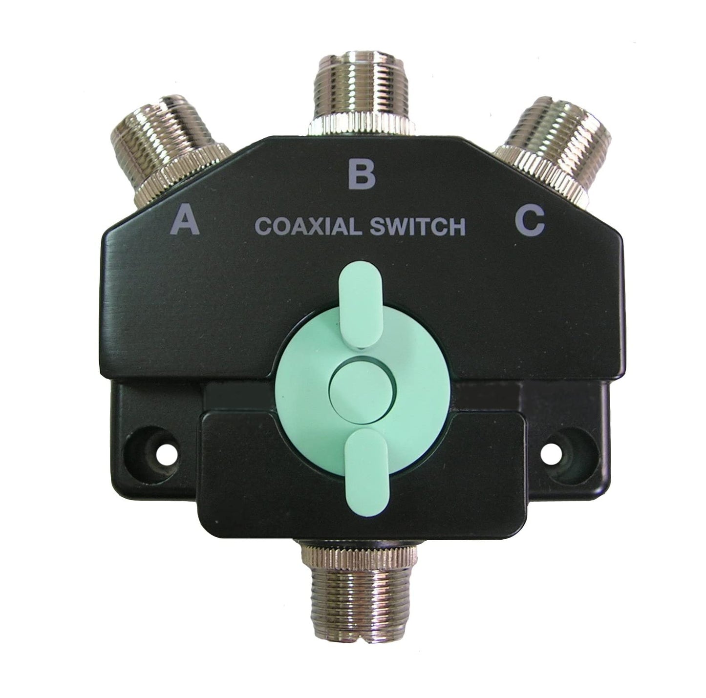 Anteenna TW-103Ni 3 Position Coaxial Switch for 144/440MHz HAM CB or HF/VHF/UHF Radio UHF Female (SO-239) Connector Plated Ni