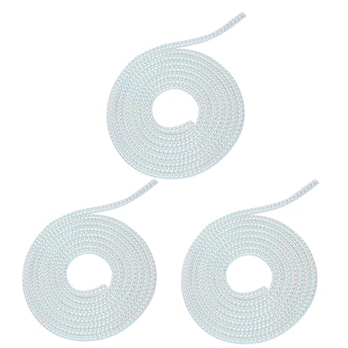 3pcs Laser Spiral Cable Protectors - Charger/USB Data Cable Sleeves | Headphone Cord Savers for Phones, Earphones | Pet Chew Prevention, Durable Cable