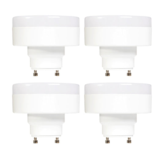 SLEEKLIGHTING GU24 Base 11W LED Puck Light Bulb 4200K Cool White 2-Prong