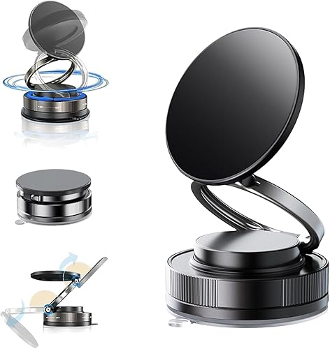 dlfcizlsl Magnetic for Car Vent Phone Mount for Circular Air Conditioning Outlet Applicable MercedeBenz Mobile Phone HolderFord Mustang Mini Cooper