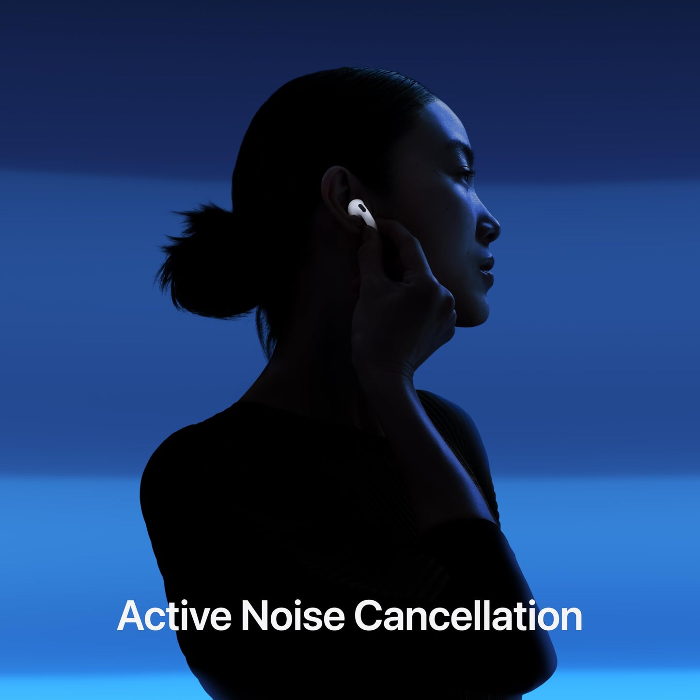 Apple AirPods 4 Wireless Earbuds, Bluetooth Headphones, with Active Noise Cancellation, Adaptive, Transparency Mode, Personalized Spatial Audio, USB-C