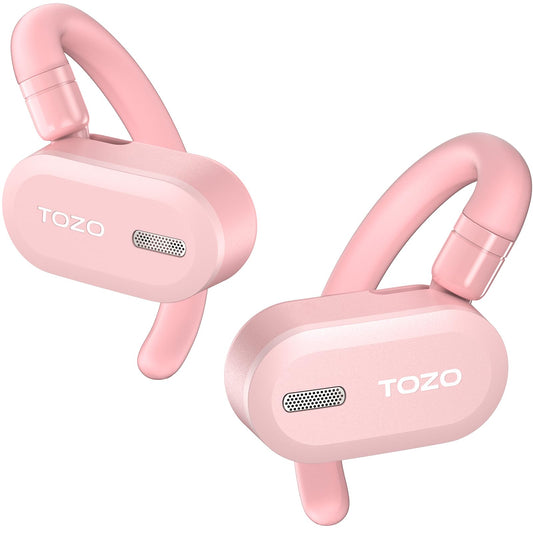 TOZO O2 Open Ear Wireless Earbuds,Multi-Angle Adjust 42H Bluetooth 5.3