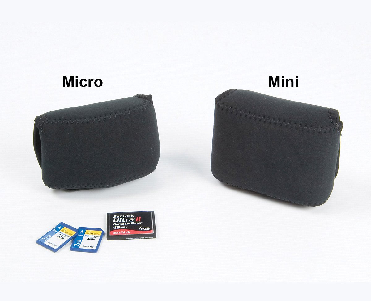 OP/TECH USA Soft Pouch - Compact digital camera case, lightweight accessories pouch, sleek neoprene sleeve for DSLR, perfect for backpacks & travel