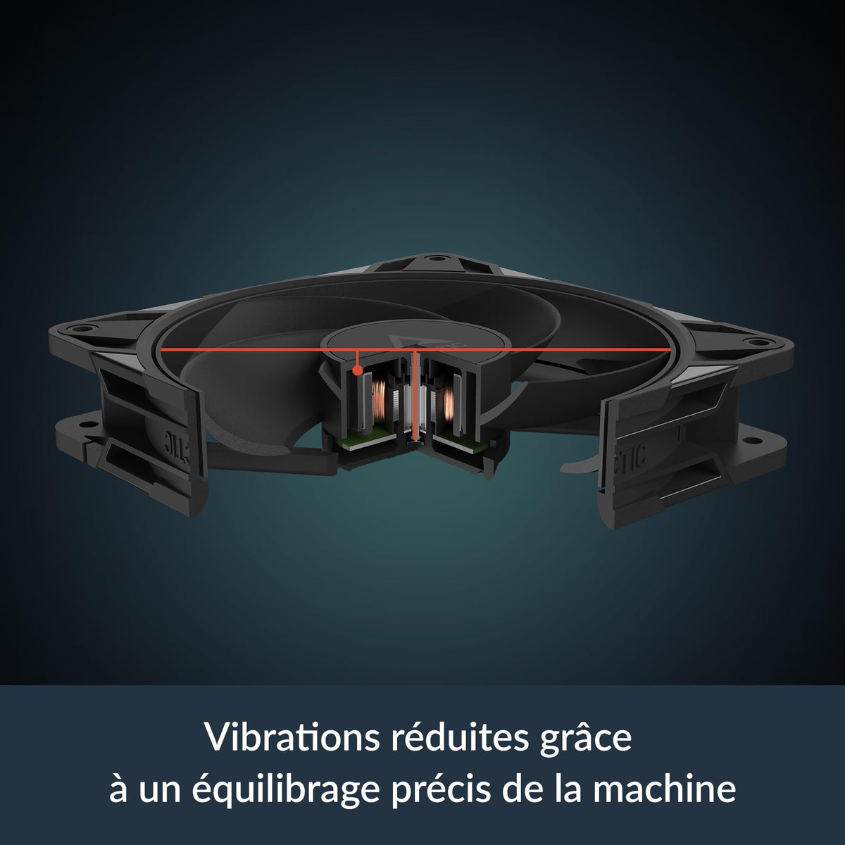 ARCTIC P12 Pro Reverse - 120 mm Premium Fan with Reverse Airflow