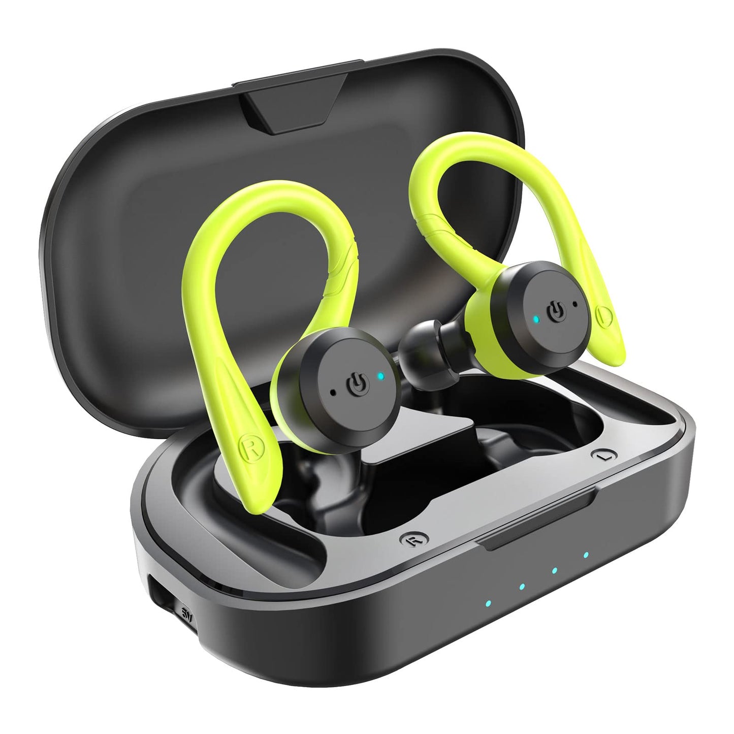 APEKX Wireless Earbuds, IPX7 Waterproof Bluetooth Headphone w/Mic Deep Bass