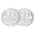 Fusion EL-X651W 6.5" Classic Grill Covers - White f/EL Series Speakers