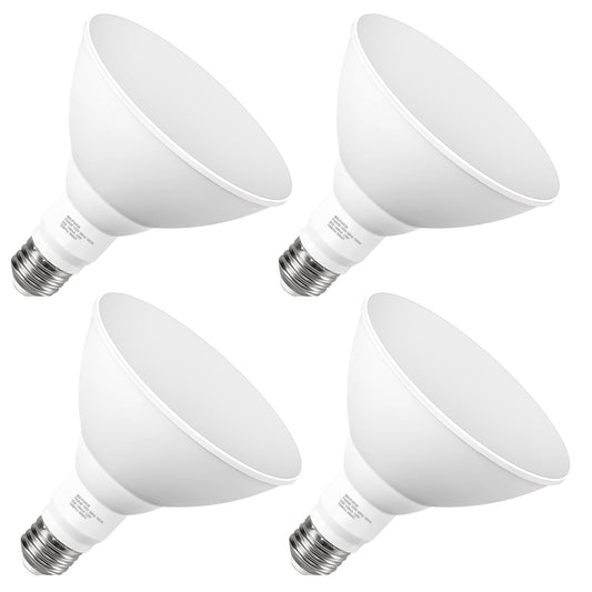 PAR38 LED Flood Light Bulbs, 5000K Daylight 100W Equivalent, 4Pack