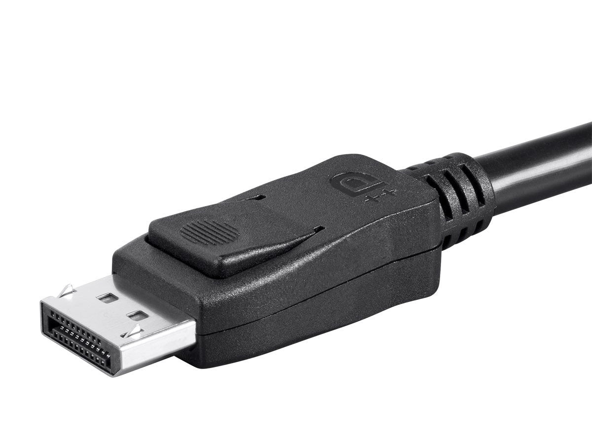 Monoprice DisplayPort 1.4 Cable - 32.4 Gbps, 8K@60Hz, 4K@120Hz, Dynamic HDR, High Bit Rate 3, Display Stream Compression 1.2, 6 Feet, Black - Select