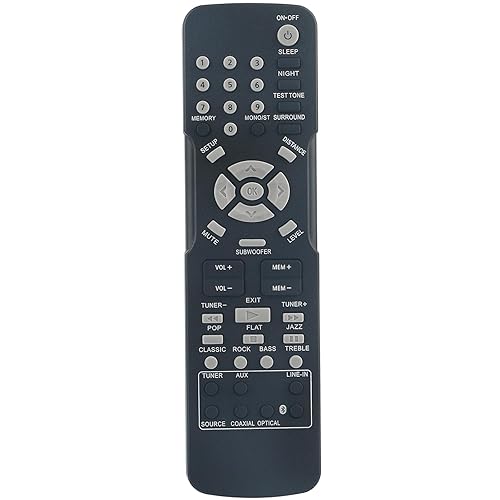 Replacement Remote Control Compatible with RCA RT2781BE 1000W Home Theater System RT2781