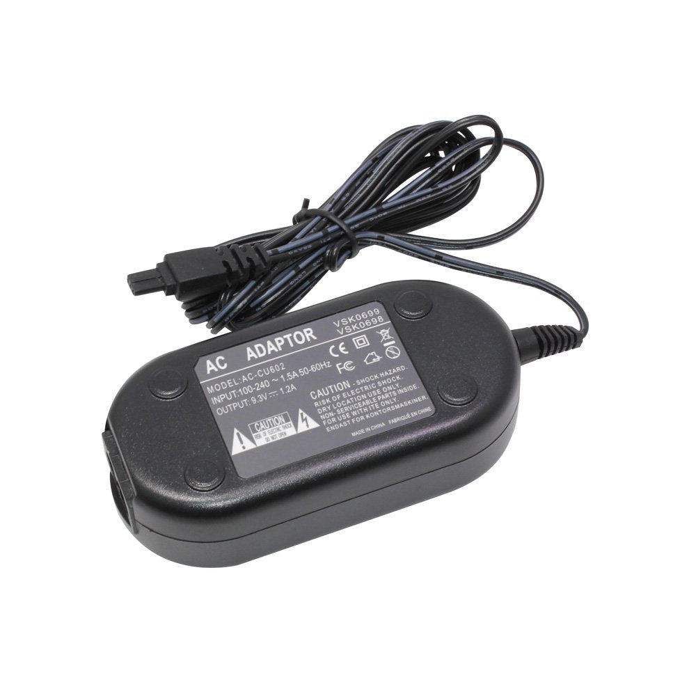 Camera AC Power Adapter Battery Charger Kit for Panasonic HDC-HS20, HS250, HS300, HS700, SD20, SD600, SDT750, TM20, TM300, TM700 Camcorders