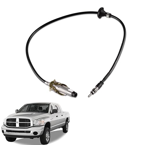Unikpas Antenna Cable Compatible for 2002-2010 Dodge Ram 1500 2500 3500 Replacement Antenna Assembly 56043089AF